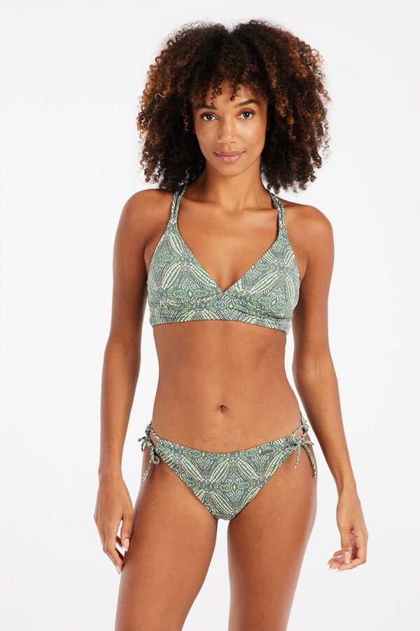 Protest voorgevormde triangel bikini PRTGOOFY groen