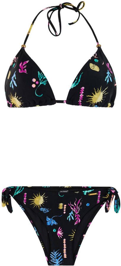 Protest voorgevormde triangel bikini set PRTEMPTY zwart