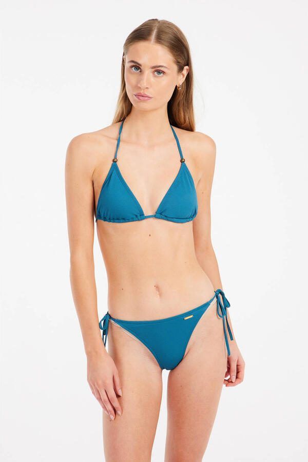 Protest voorgevormde triangel bikinitop MIXALERAS blauw