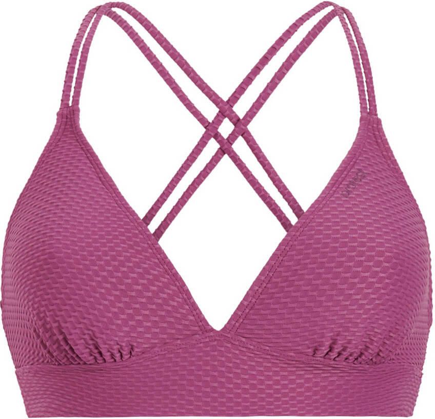 Protest voorgevormde triangel bikinitop MIXRELAXO fuchsia
