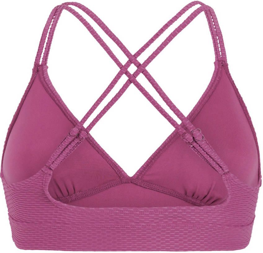 Protest voorgevormde triangel bikinitop MIXRELAXO fuchsia - Foto 2
