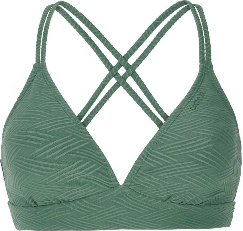 Protest voorgevormde triangel bikinitop MIXSUPERA groen - Foto 2