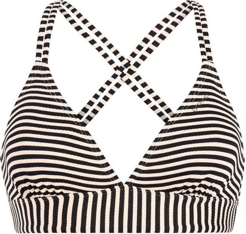 Protest voorgevormde triangel bikinitop MIXSUPEROL zwart wit