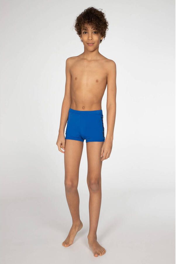 Protest zwemboxer Carst JR blauw Jongens Polyamide All over print 176 - Foto 2