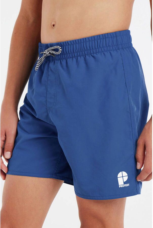 Protest zwemshort CULTURE JR donkerblauw Jongens Polyamide Effen 176 - Foto 2