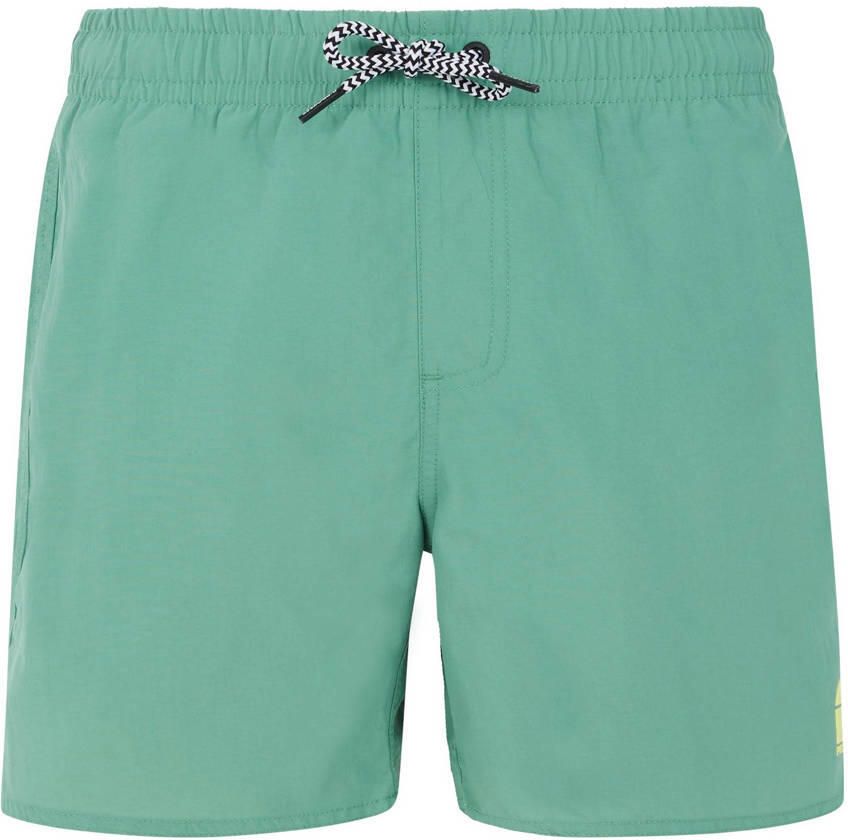 Protest zwemshort CULTURE JR groen Jongens Polyamide Effen 104