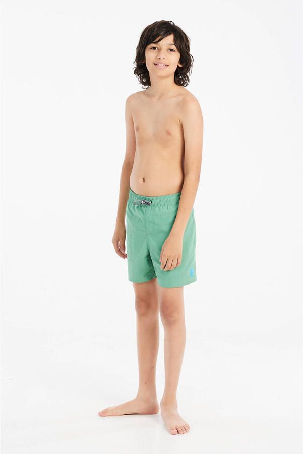 Protest zwemshort CULTURE JR groen