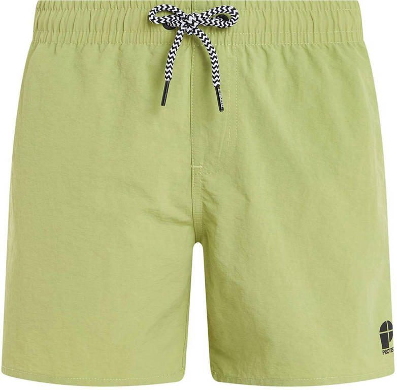 Protest zwemshort CULTURE JR limegroen Jongens Polyamide Effen 104 - Foto 3