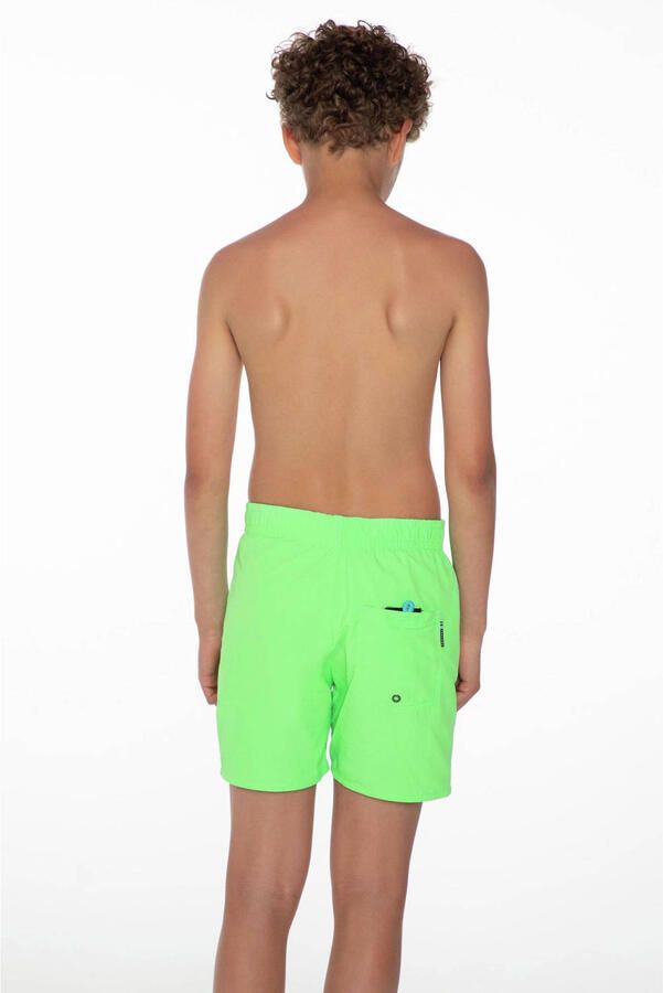 Protest zwemshort CULTURE JR neon groen Jongens Polyamide Effen 176 - Foto 2