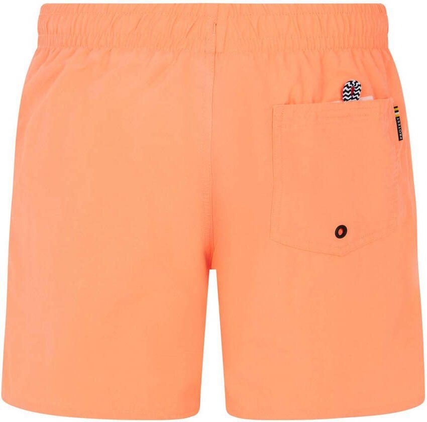 Protest zwemshort CULTURE JR oranje Jongens Polyamide Effen
