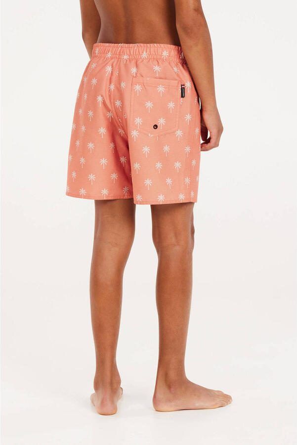 Protest zwemshort PRTFONZ JR donkerblauw Oranje Jongens Polyester All over print 104 - Foto 2