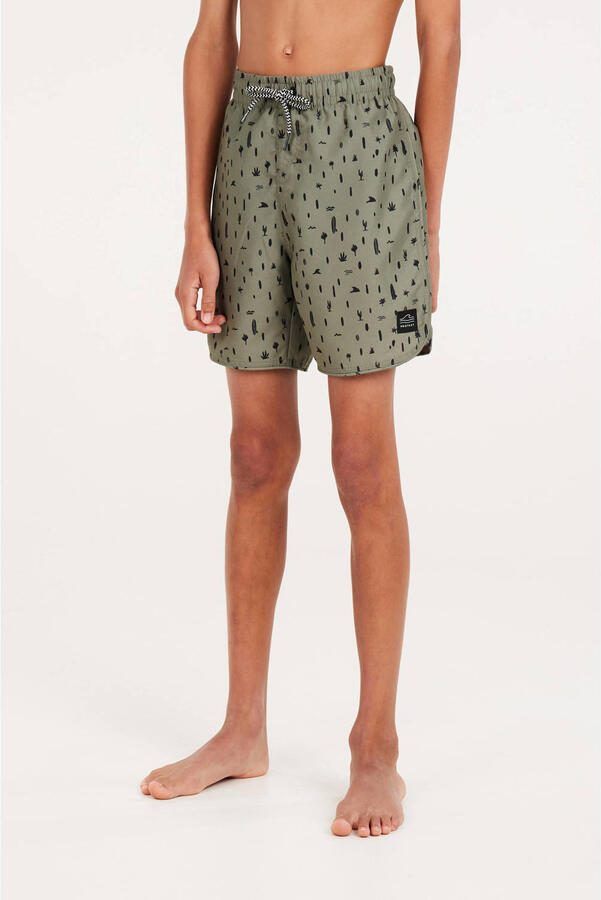 Protest zwemshort PRTSAUL JR groen Jongens Polyester All over print 104 - Foto 2
