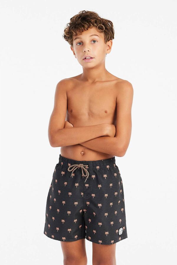 Protest zwemshort PRTSTEVEN JR donkergrijs