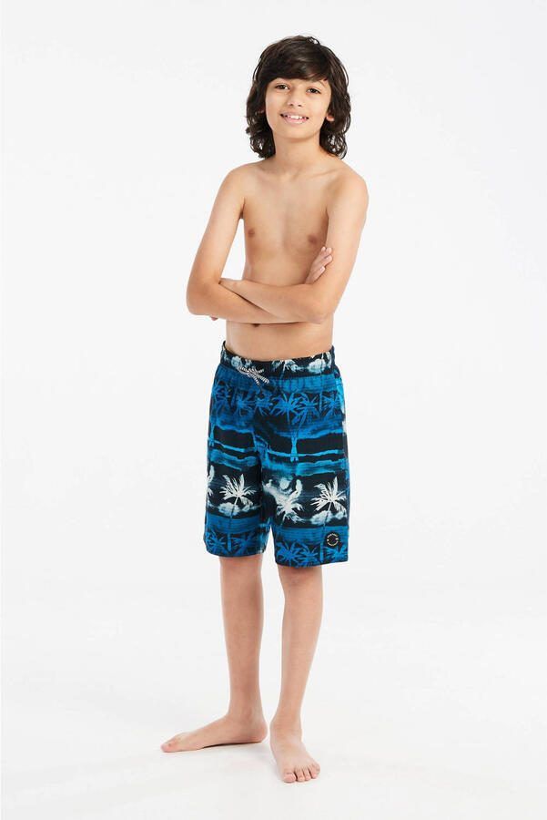 Protest zwemshort PRTSTONES JR blauw zwart - Foto 3