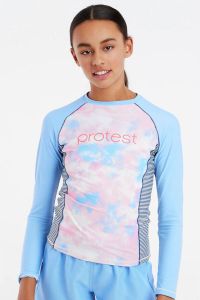 Protest surfshirt PRTDELIA JR blauw roze