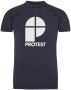 Protest UV T-shirt PRTBERENT JR donkerblauw UV shirt Polyester Ronde hals 164 - Thumbnail 1