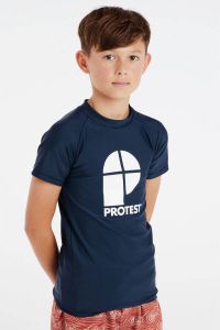 Protest UV T-shirt PRTBERENT JR donkerblauw