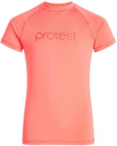 Protest UV T-shirt PRTSENNA JR koraalrood