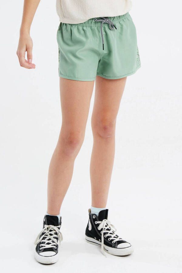 Protest zwemshort PRTTAYLOR JR lichtgroen Meisjes Polyester Effen 152 - Foto 3