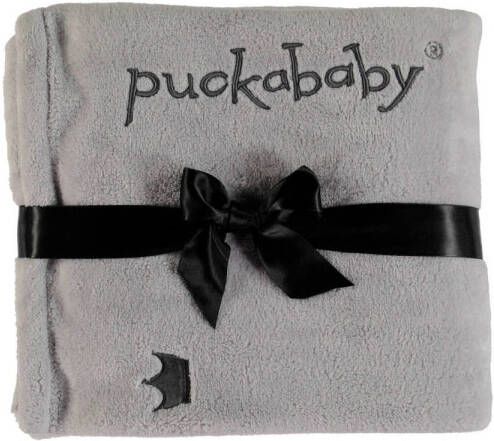 Puckababy Cover Kidz Oslo baby ledikantdeken 120x150 cm Babydeken Grijs