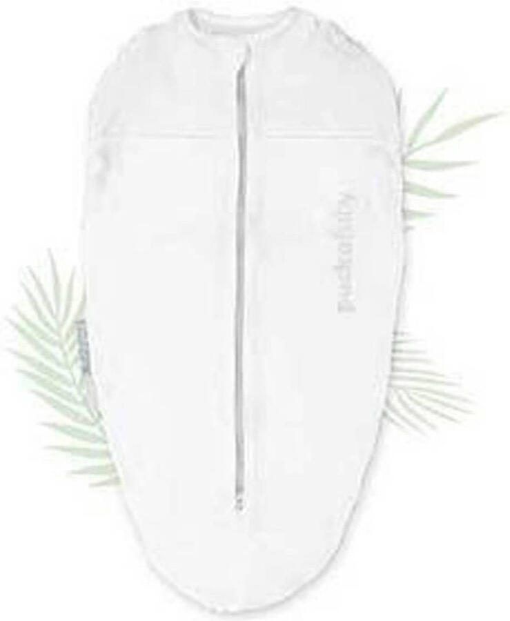 Puckababy The Original inbakerslaapzak 3-6 mnd Tencel White Inbakerdoek Wit - Foto 2