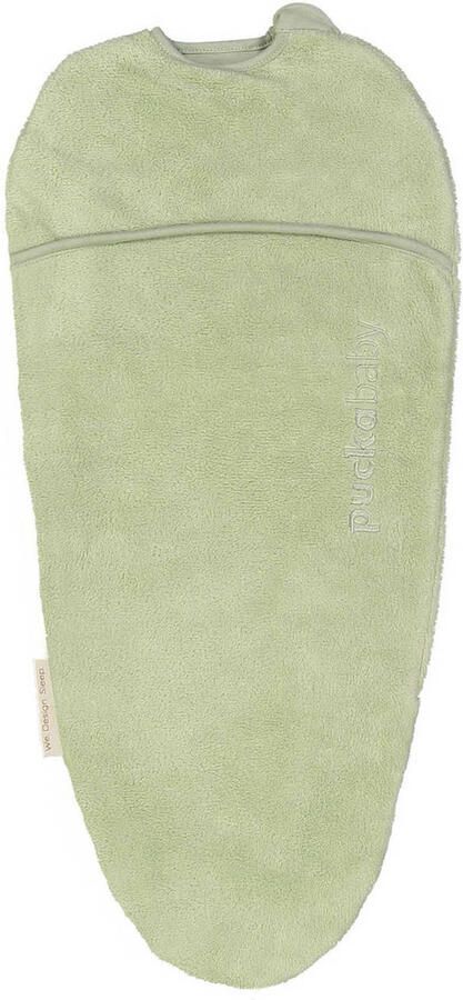 Puckababy The Original Piep inbakerslaapzak 0-3 mnd Teddy Olive Inbakerdoek Groen