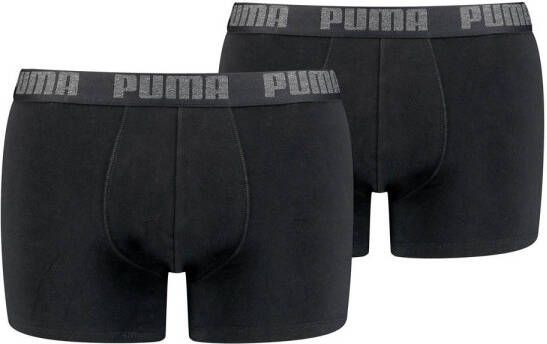 Puma Basis Boxershorts 521015001 Zwart Unisex