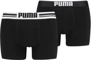 Puma logo briefs boxers 2-pack zwart heren