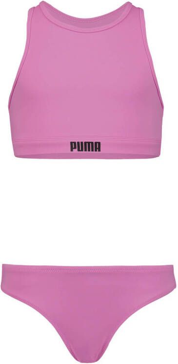 Puma crop bikini roze Meisjes Polyamide Effen 152