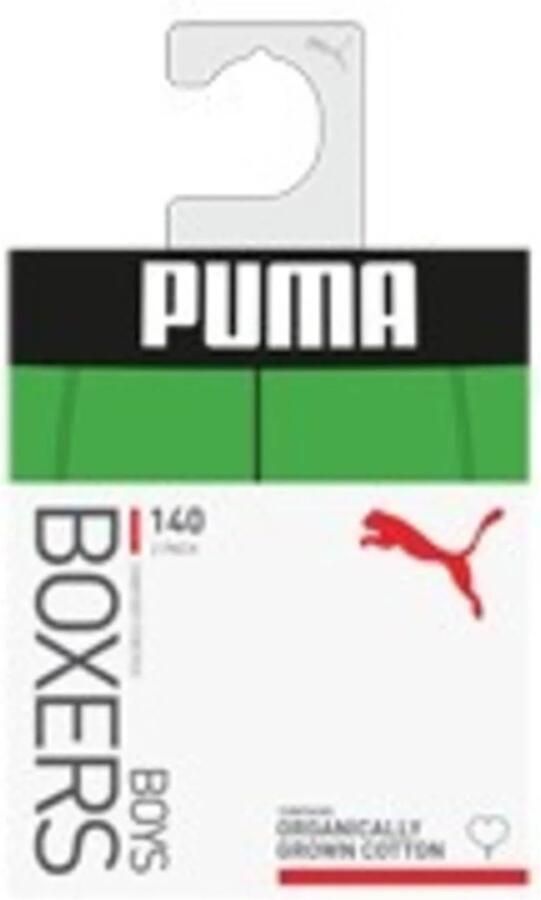 Puma boxershorts groen zwart (set van 2) - Foto 2