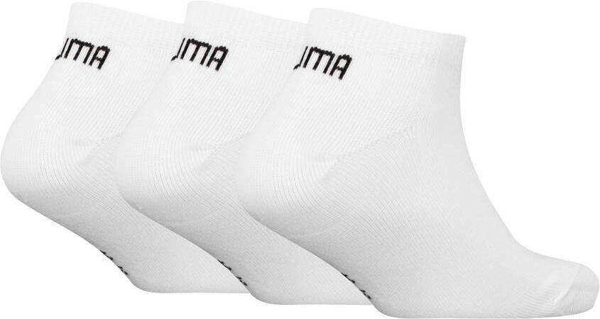 Puma sneakersokken met logo wit (set van 3) - Foto 2
