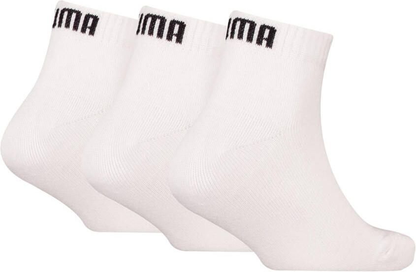 Puma sokken wit (set van 3) - Foto 2