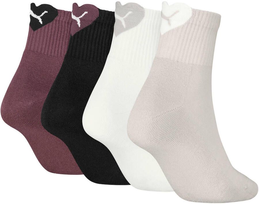 Puma sokken set van 4 multi - Foto 2