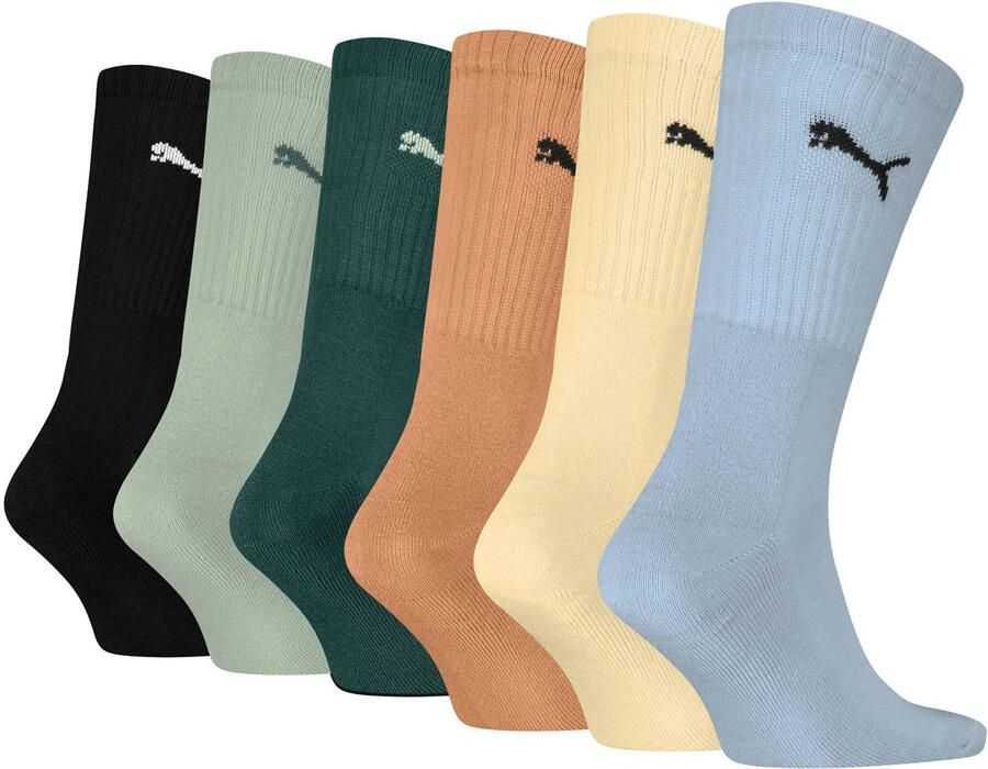 Puma sokken set van 6 multi - Foto 2