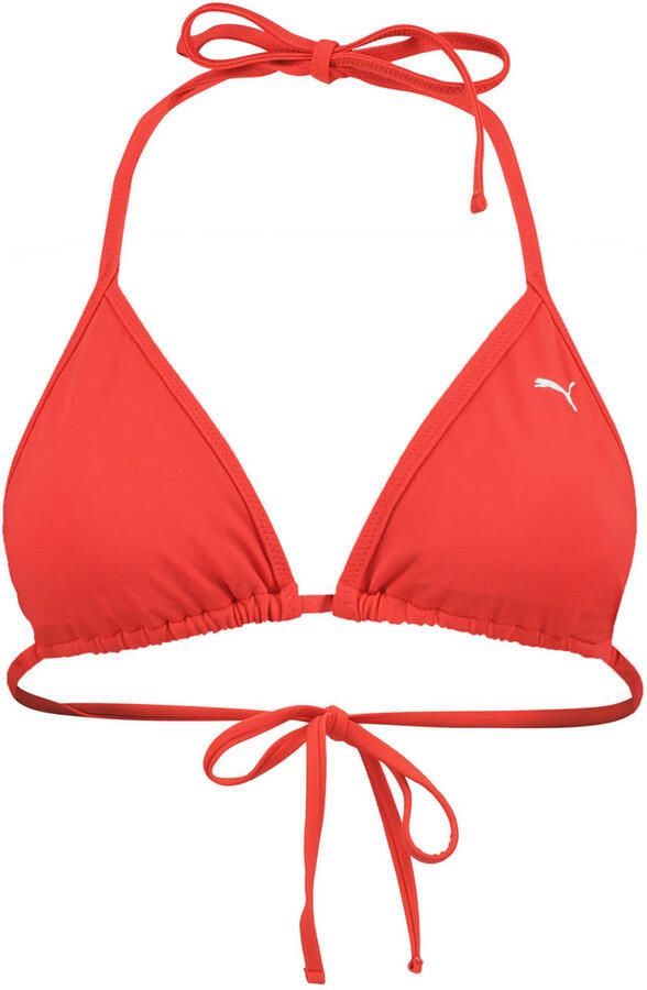 Puma voorgevormde triangel bikinitop rood - Foto 2
