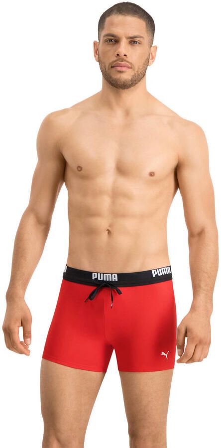 PUMA Zwembroek SWIM MEN LOGO SWIM TRUNK elastische logotailleband met geïntegreerd trekkoord - Foto 2