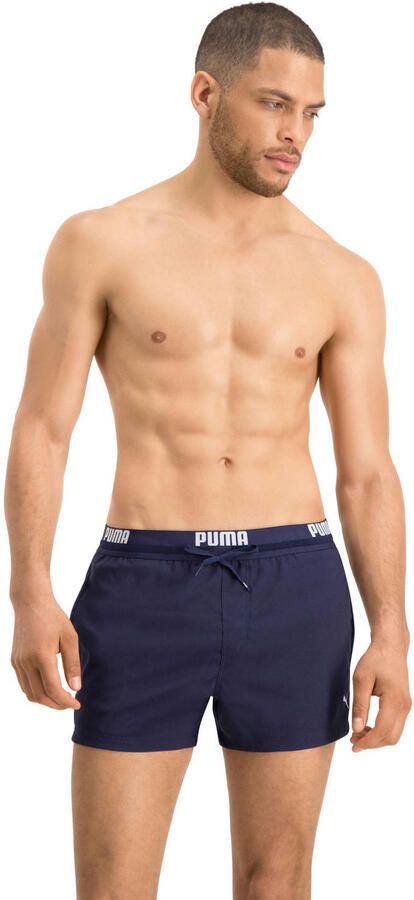 PUMA Zwemshort met elastische logoband