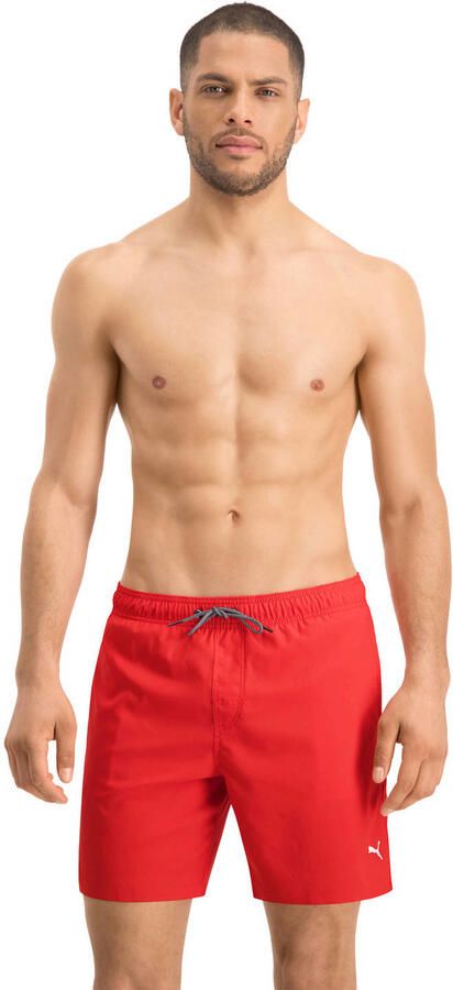 PUMA Zwemshort SWIM MEN MEDIUM LENGTH SWIM SHORTS High-tech ritssluiting op de achterzak zijzakken - Foto 2