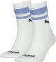 Puma sokken met logo set van 2 wit blauw - Thumbnail 1