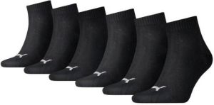 PUMA Korte sokken met ribboorden (6 paar)