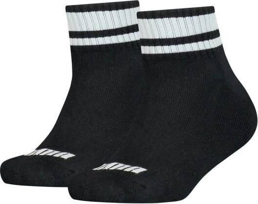Puma sokken met streep set van 2 zwart Katoen Streep 31-34