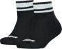Puma sokken met streep set van 2 zwart Katoen Streep 35-38 - Thumbnail 1