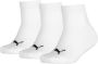 Puma sokken set van 3 wit Katoen Logo 35-38 - Thumbnail 1