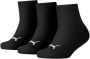 Puma sokken set van 3 zwart Katoen Logo 31-34 - Thumbnail 1