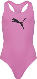 Puma sportbadpak met logo roze