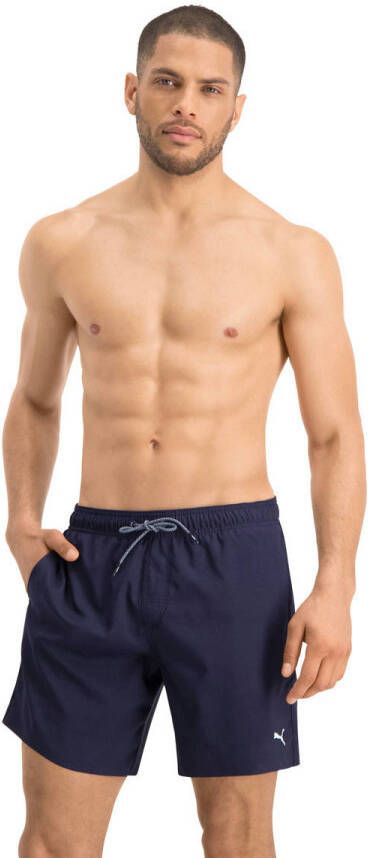PUMA Zwemshort SWIM MEN MEDIUM LENGTH SWIM SHORTS High-tech ritssluiting op de achterzak zijzakken - Foto 2