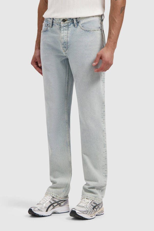 Pure Path Aiden loose fit jeans denim light blue