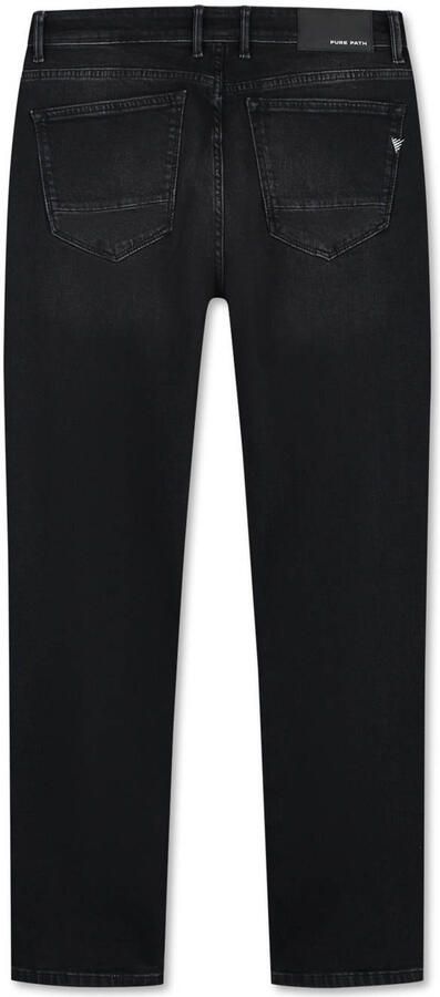 Pure Path Eric regular fit jeans dark grey - Foto 3
