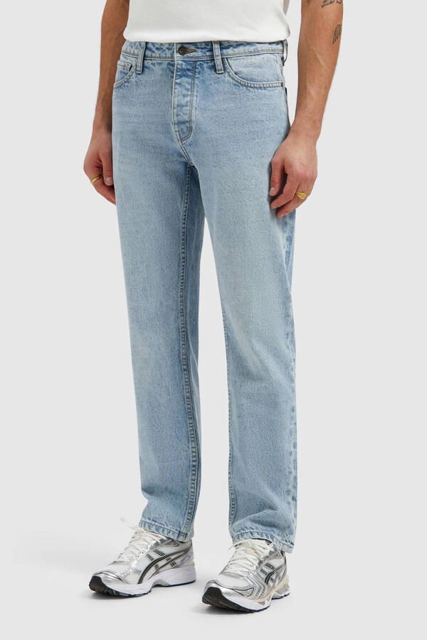 Pure Path Eric regular fit jeans denim light blue