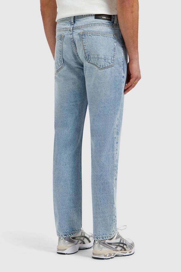 Pure Path Eric regular fit jeans denim light blue - Foto 3